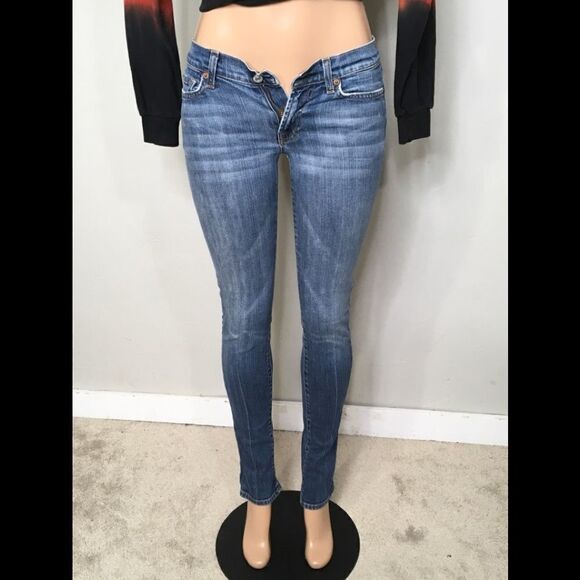 7 for all mankind faded jeans. EUC - Picture 6 of 16